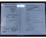 VDE0.5W certificate